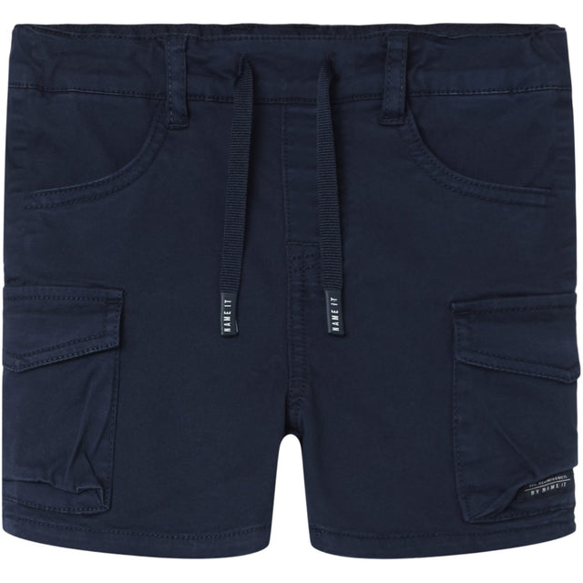 Name It Navy Blazer Ben Taske Cargo Twill Shorts Noos