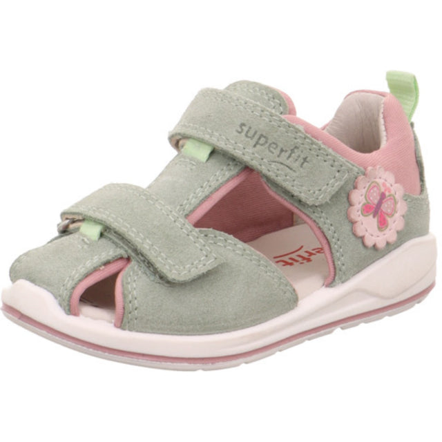 Superfit Lightgreen/Rose Boomerang Sandal