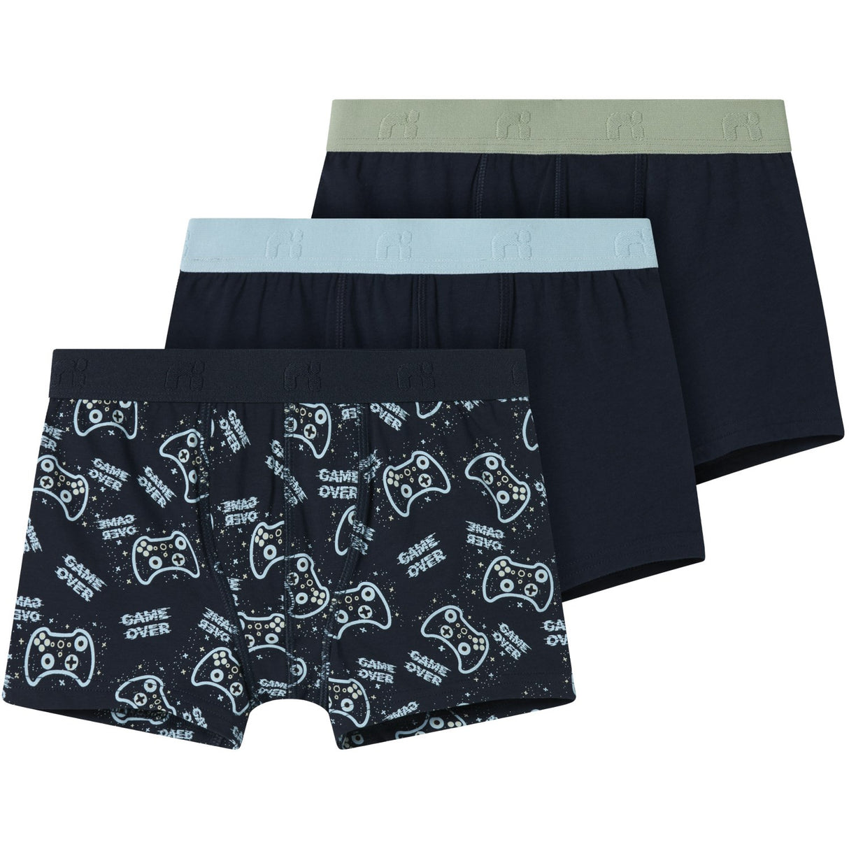 Name It Dark Sapphire Boxershorts 3-pak Sapphire Game Noos