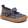 Bisgaard Wild Flower Blue Barefoot Ballet Hjemmesko