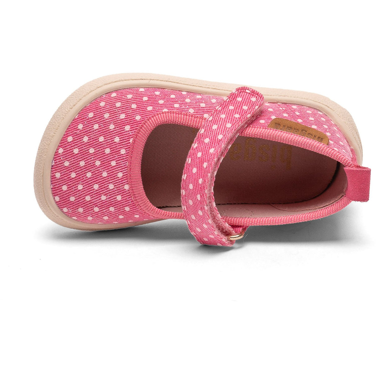 Bisgaard Rose Dots Barefoot Ballet Hjemmesko