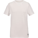 Polo Ralph Lauren White 2 Pack Bomuld Crew T-Skjorte