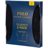 Polo Ralph Lauren Polo Black 2 Pack Bomuld Crew T-Skjorte