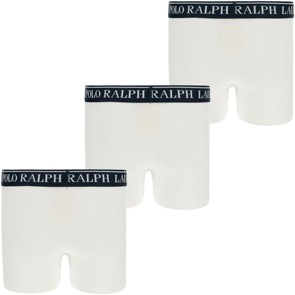 Polo Ralph Lauren White Bomuld Stretch 3 Pack Boxer/Brief