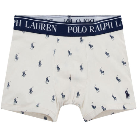 Polo Ralph Lauren Elite Blue Bomuld Stretch 3 Pack Boxer/Brief