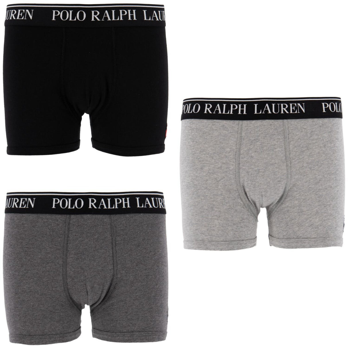 Polo Ralph Lauren Andover Heather Bomuld Stretch 3 Pack Boxer/Brief