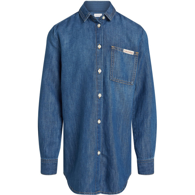 Calvin Klein Mid Serenity Denim Lw Mid Serenity Skjorte
