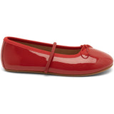 Bisgaard Red Patent Palma Ballerina