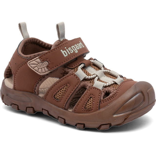 Bisgaard Chocolate Parker Velcro Sandal