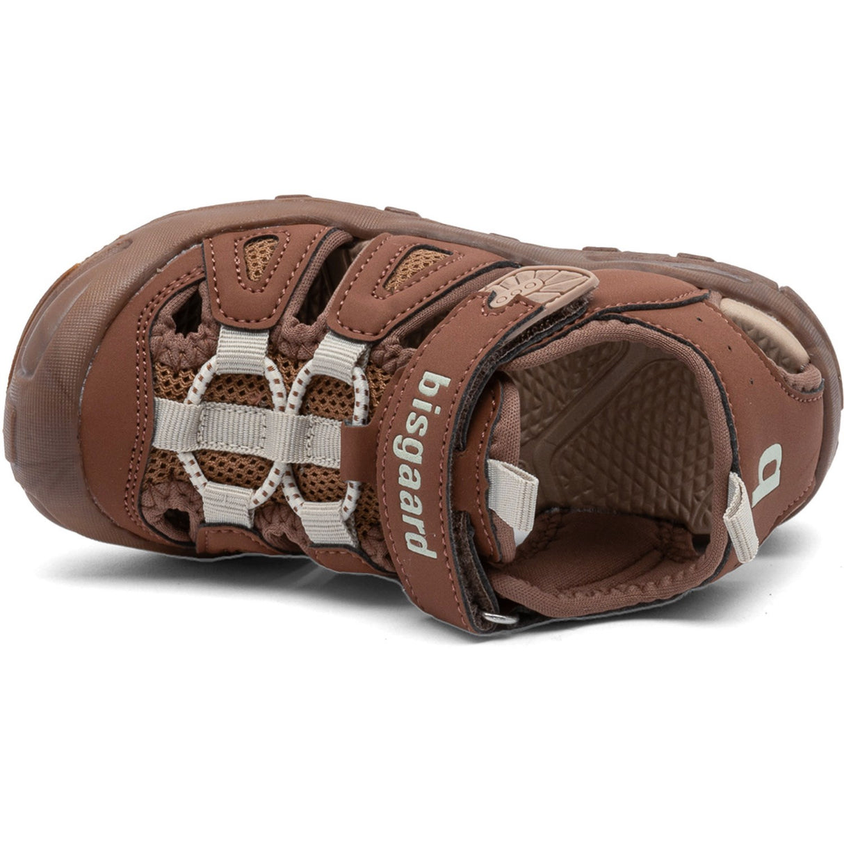 Bisgaard Chocolate Parker Velcro Sandal