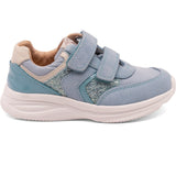 Bisgaard Sky Glitter Yuki Glitter Velcro Sko