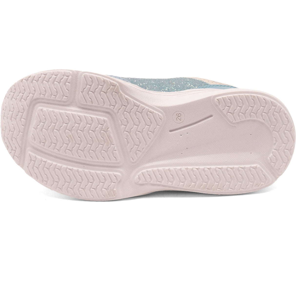 Bisgaard Sky Glitter Yuki Glitter Velcro Sko