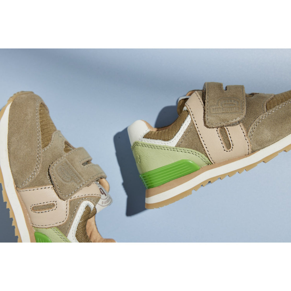 Bisgaard Khaki Winston Velcro Sko