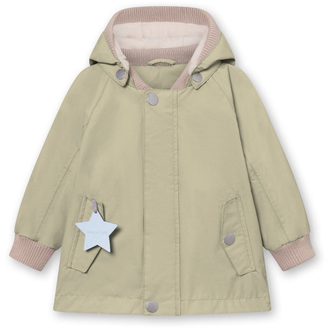 Mini A ture Elm Green Wally Fleece Lined Spring Jakke. GRS