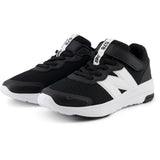 New Balance Black FreshFoam 578 Kids Bungee Lace Med Top Strop