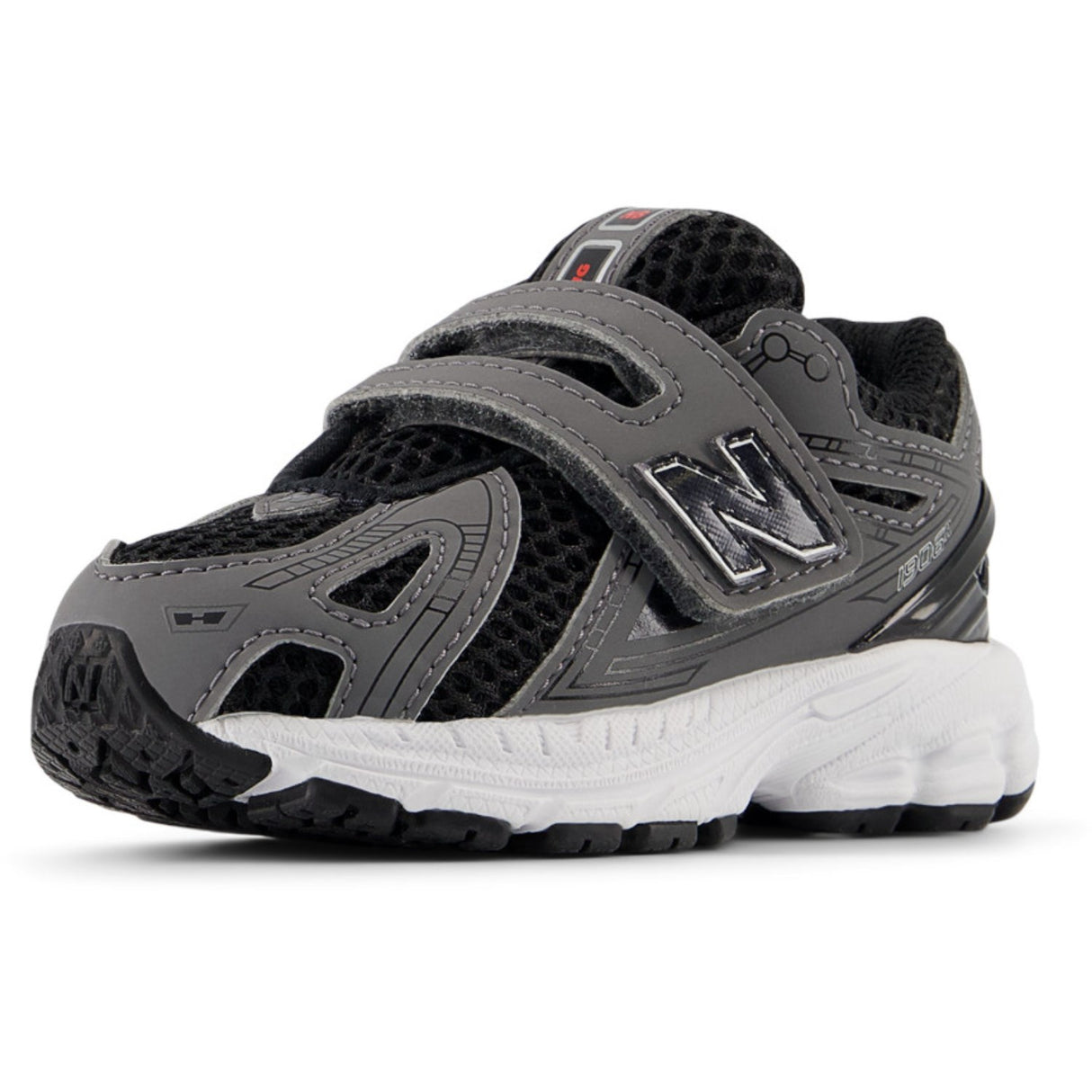 New Balance Black 1906 Kids Hook & Loop