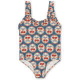 Konges Sløjd Cherry Sløjfe Blue Maya Badedragt Grs