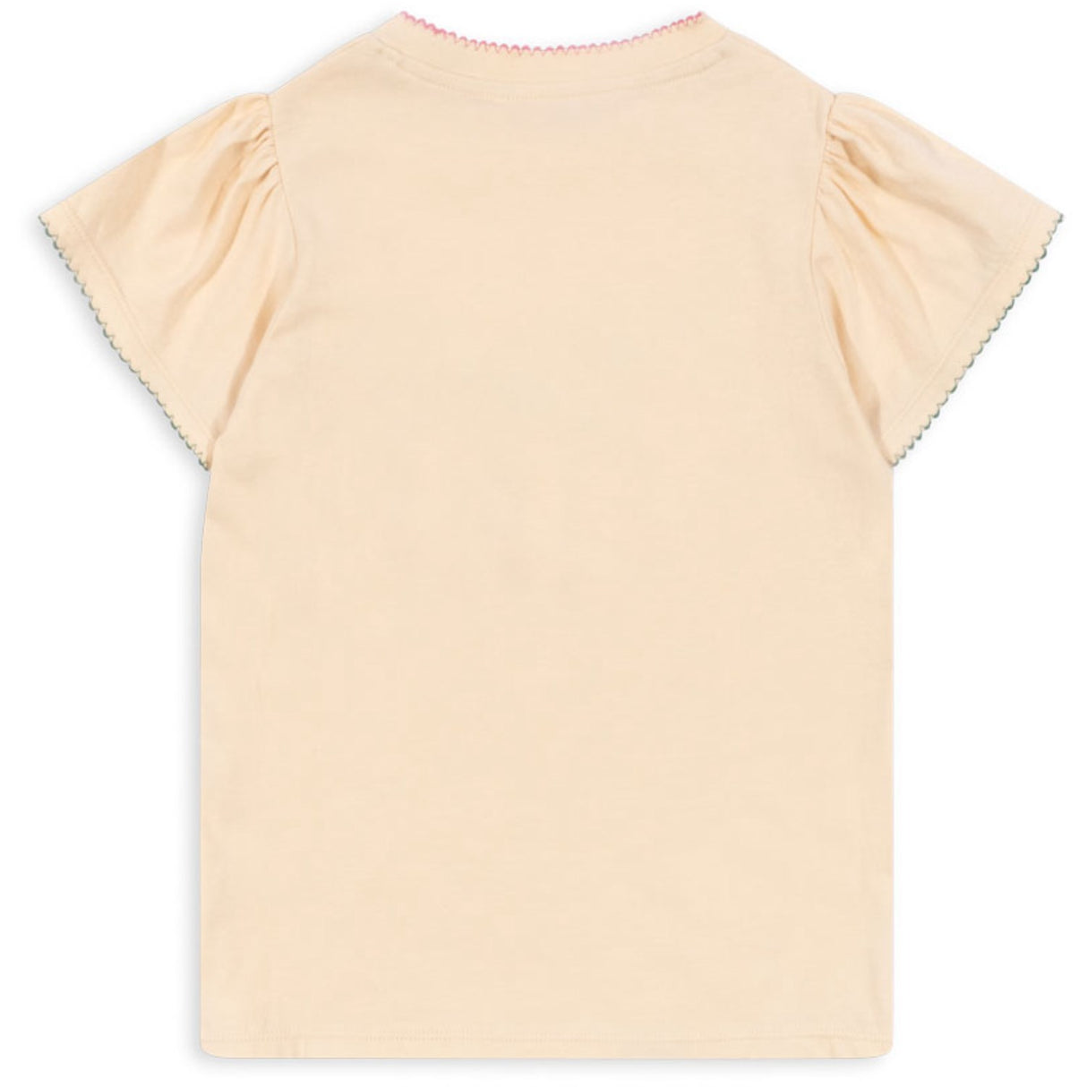 Konges Sløjd Ecru Famo Puff Tee GOTS