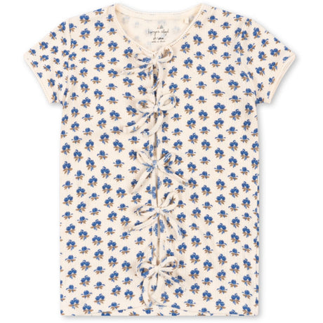 Konges Sløjd Piccoloblu Gold Mulli Tee GOTS