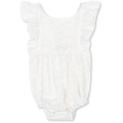 Konges Sløjd Optic White Lacey Romper