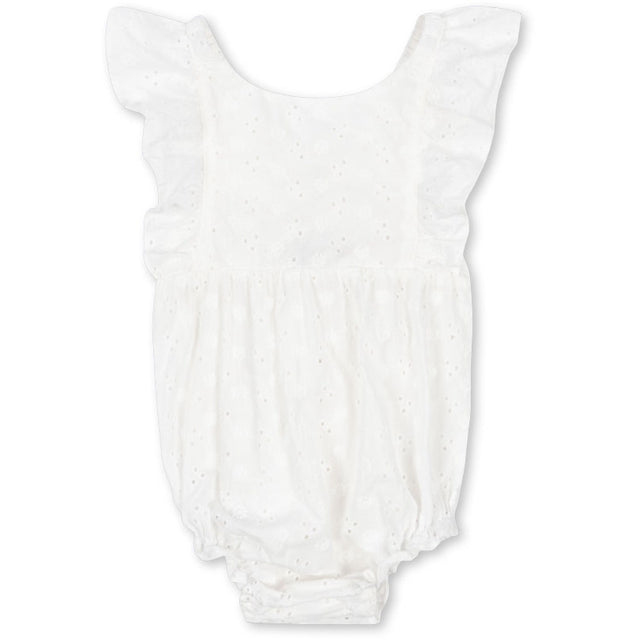 Konges Sløjd Optic White Lacey Romper