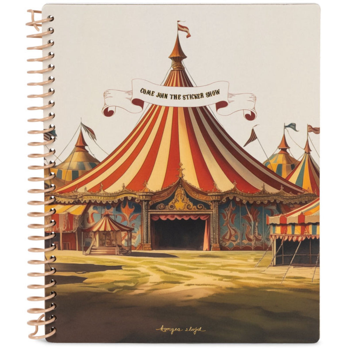 Konges Sløjd Circus Klistermærke Bog Fsc.