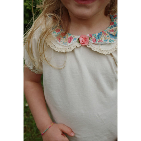 Konges Sløjd Antique White Pami Tee GOTS