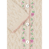 Konges Sløjd Cream Off White Rosier Cardigan