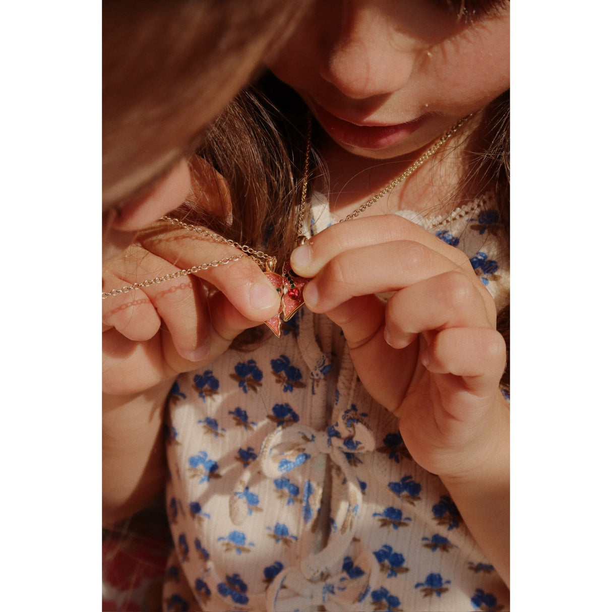 Konges Sløjd Piccoloblu Gold Mulli Tee GOTS