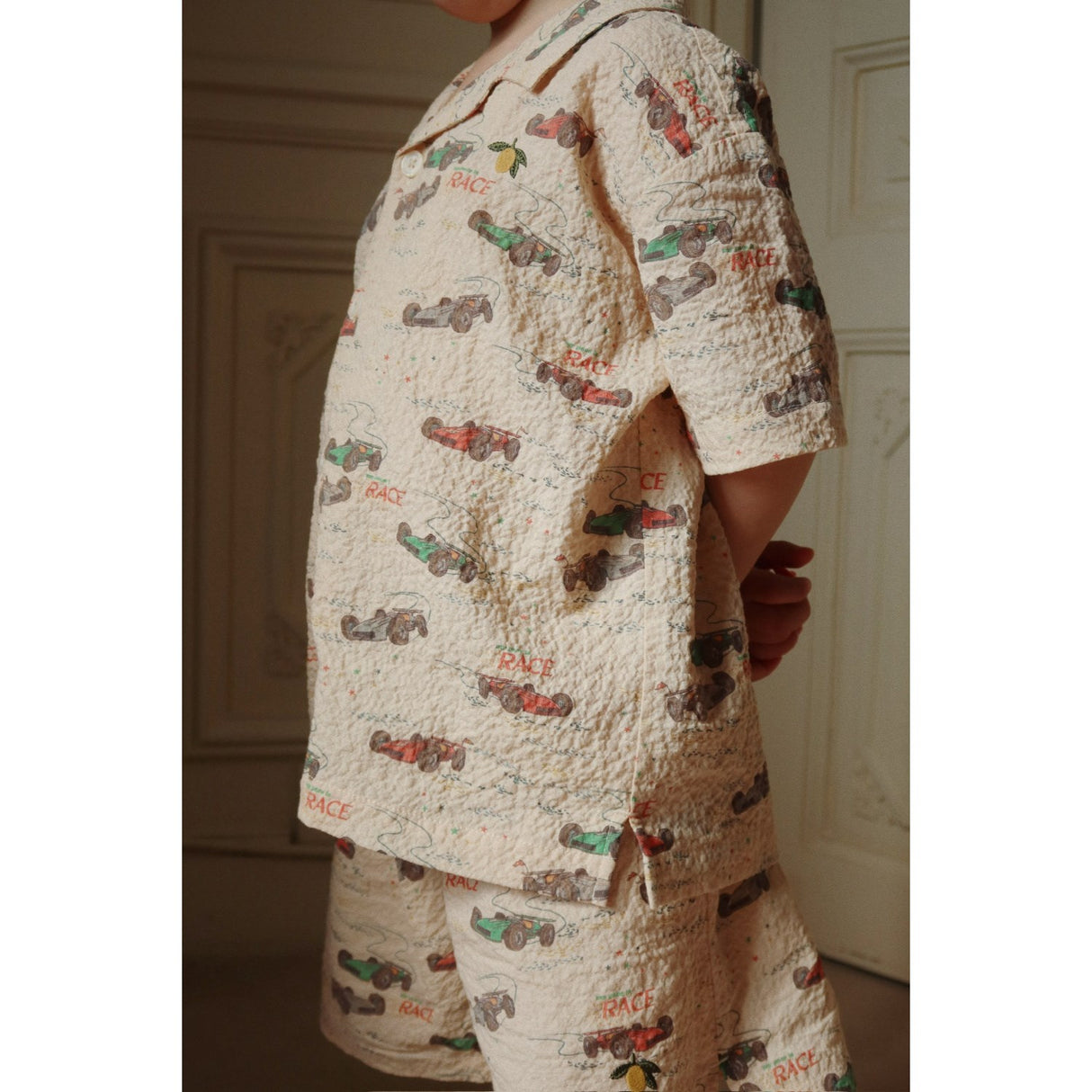 Konges Sløjd Grand Prix Elliot Ss Skjorte GOTS