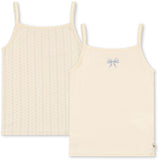 Konges Sløjd Fete De Fleur/Seedpearl Basic 2 Pak Strop Top GOTS