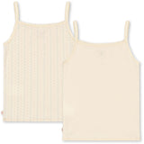 Konges Sløjd Fete De Fleur/Seedpearl Basic 2 Pak Strop Top GOTS