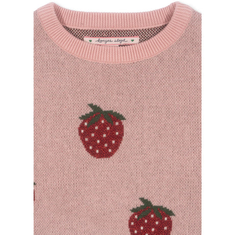 Konges Sløjd Strawberry Lapis Lurex Strik Bluse