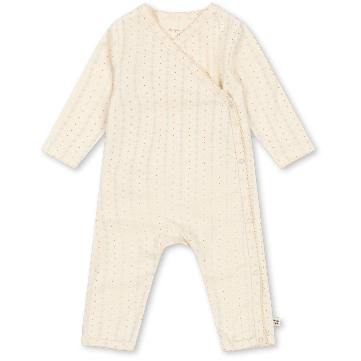 Konges Sløjd Fete De Fleur Basic Newborn Onesie GOTS