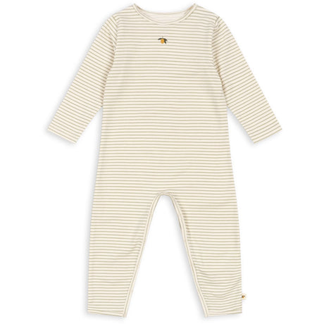 Konges Sløjd Tea Stripe Basic Onesie GOTS