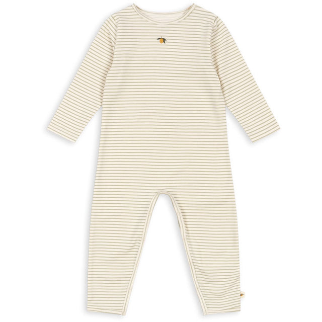 Konges Sløjd Tea Stripe Basic Onesie GOTS