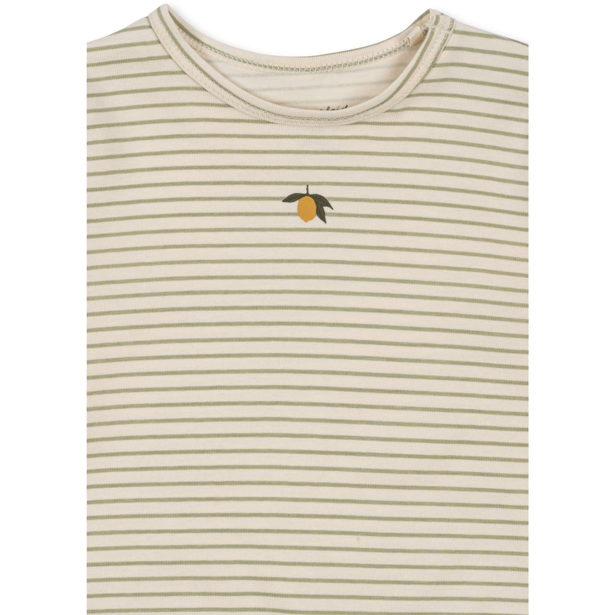 Konges Sløjd Tea Stripe Basic Onesie GOTS