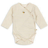 Konges Sløjd Tea Stripe Basic Ls Newborn Body GOTS