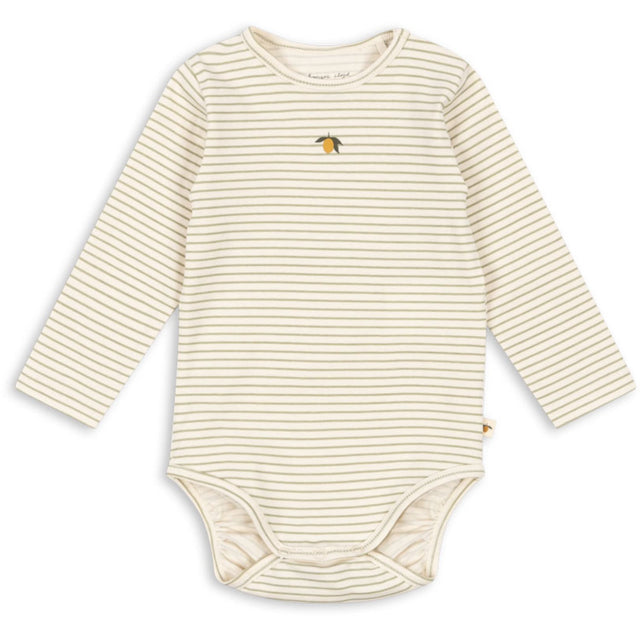 Konges Sløjd Tea Stripe Basic Ls Body GOTS