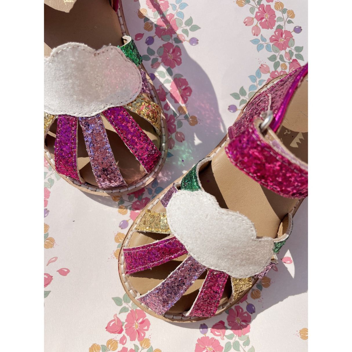 Konges Sløjd Flamingo Plume Rainbow Sandal