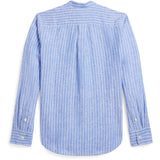 Polo Ralph Lauren Blue White Boy Sport Skjorte