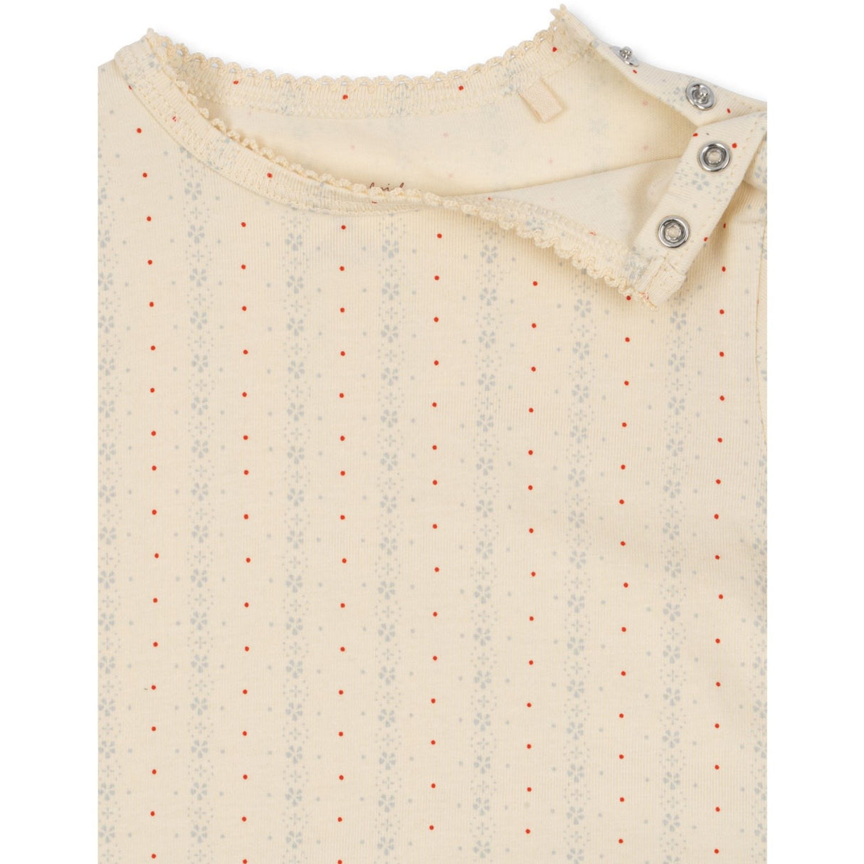 Konges Sløjd Fete De Fleur Basic Ls Body GOTS