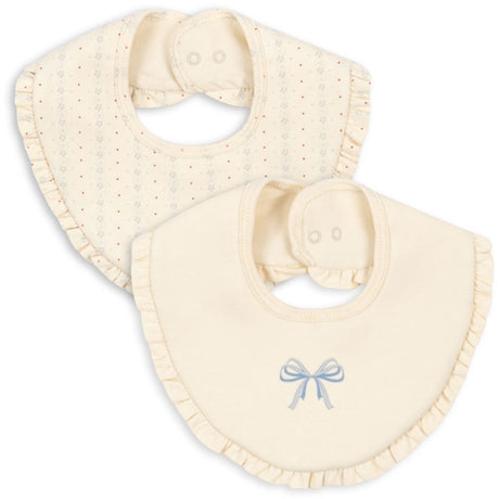 Konges Sløjd Fete De Fleur/Seedpearl Basic 2 Pak Flæse Hagesmæk