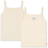 Konges Sløjd Fete De Fleur/Seedpearl Basic 2 Pak Strop Top GOTS