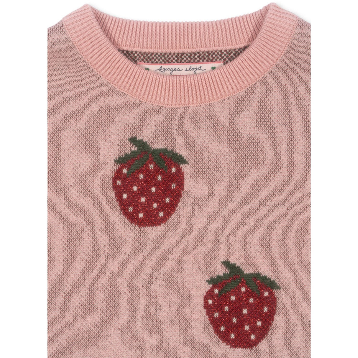 Konges Sløjd Strawberry Lapis Lurex Strik Kjole
