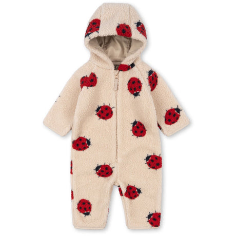 Konges Sløjd Ladybug Sand Jody Bamse Onesie Grs