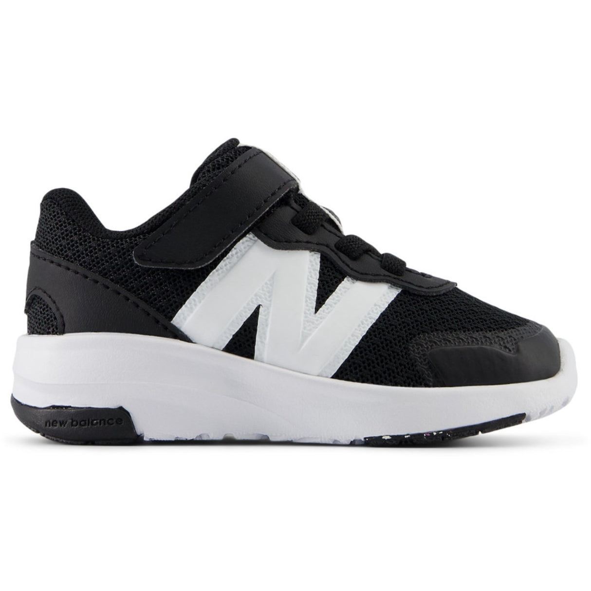 New Balance Sneakers Black FreshFoam 578 Kids Bungee Lace Med Top Strop