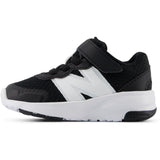 New Balance Sneakers Black FreshFoam 578 Kids Bungee Lace Med Top Strop