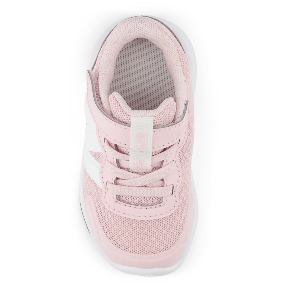 New Balance Sneakers Rose Sugar FreshFoam 578 Kids Bungee Lace Med Top Strop