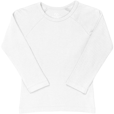 COPENHAGEN COLORS WHITE RIB JERSEY CLASSIC LONGSLEEVE Skjorte